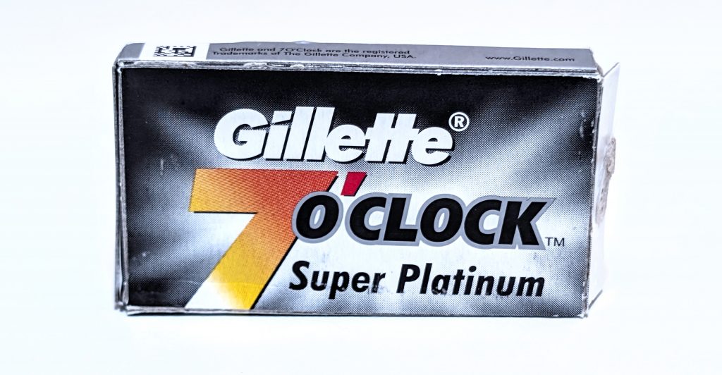 The Long Overdue Gillette Black SOTD